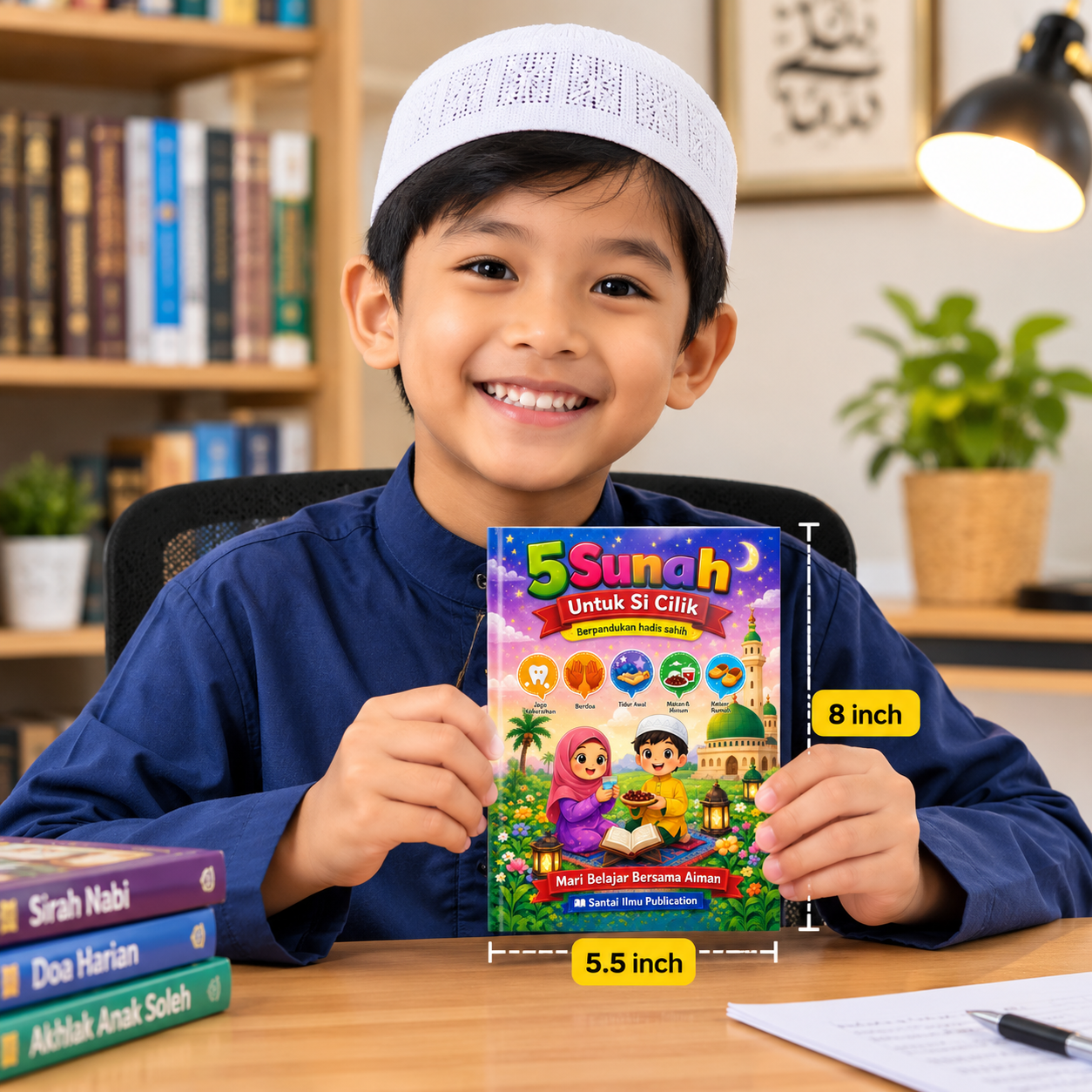 Kombo Anak Soleh – 3 Buku Doa, Sunnah & Kecemerlangan Pelajar - Image 5