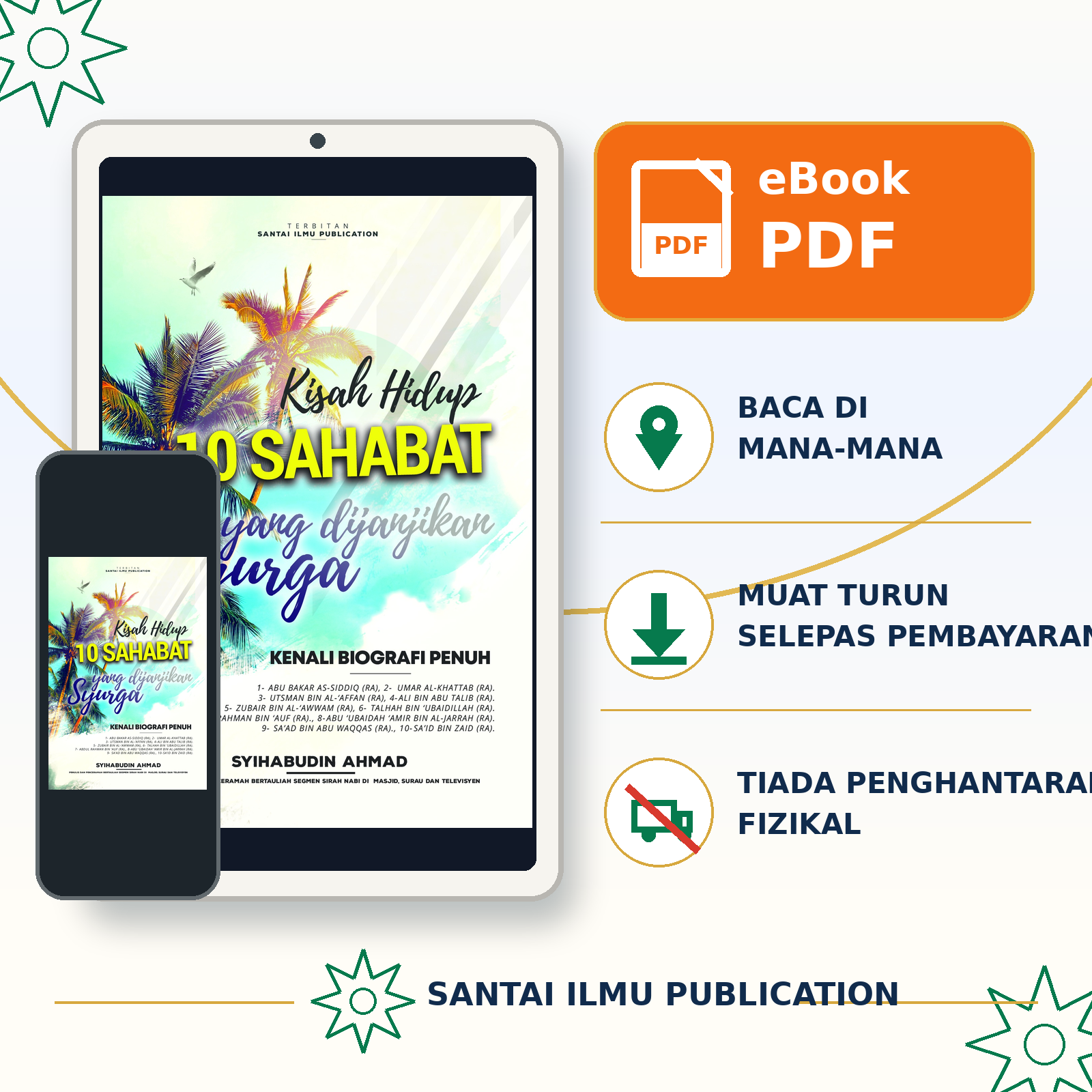 Kisah Hidup 10 Sahabat yang dijanjikan syurga — eBook (PDF) - Image 2