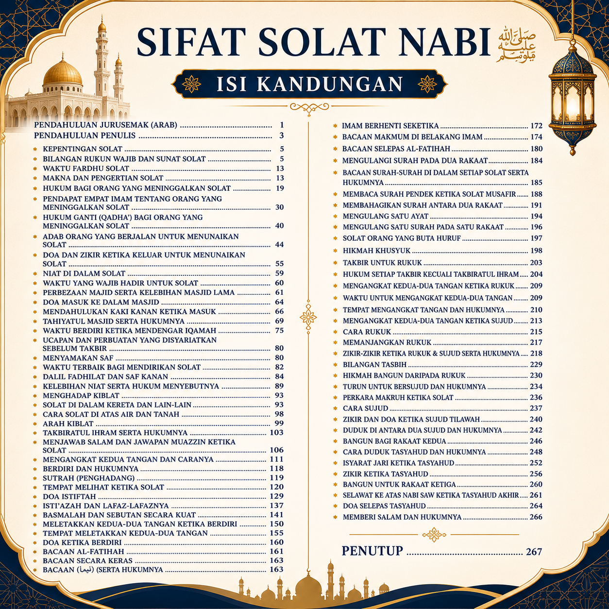 Sifat Solat Nabi (Softcover) | Al-Syaikh Abdul Aziz Al-Tarifi | Santai Ilmu Publication - Image 3